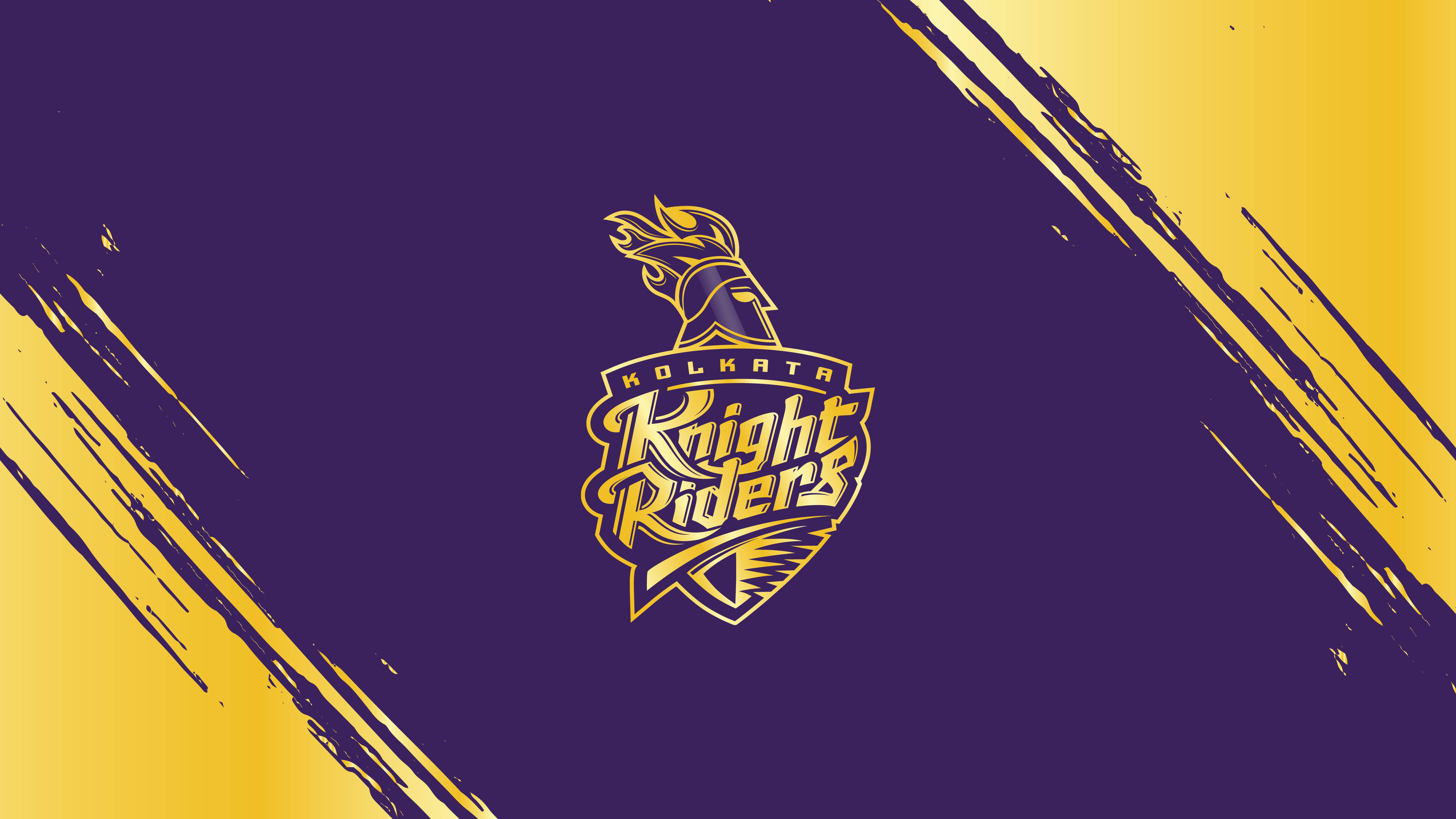 Kolkata Knight Riders, gold, purple, 8K Desktop Wallpaper