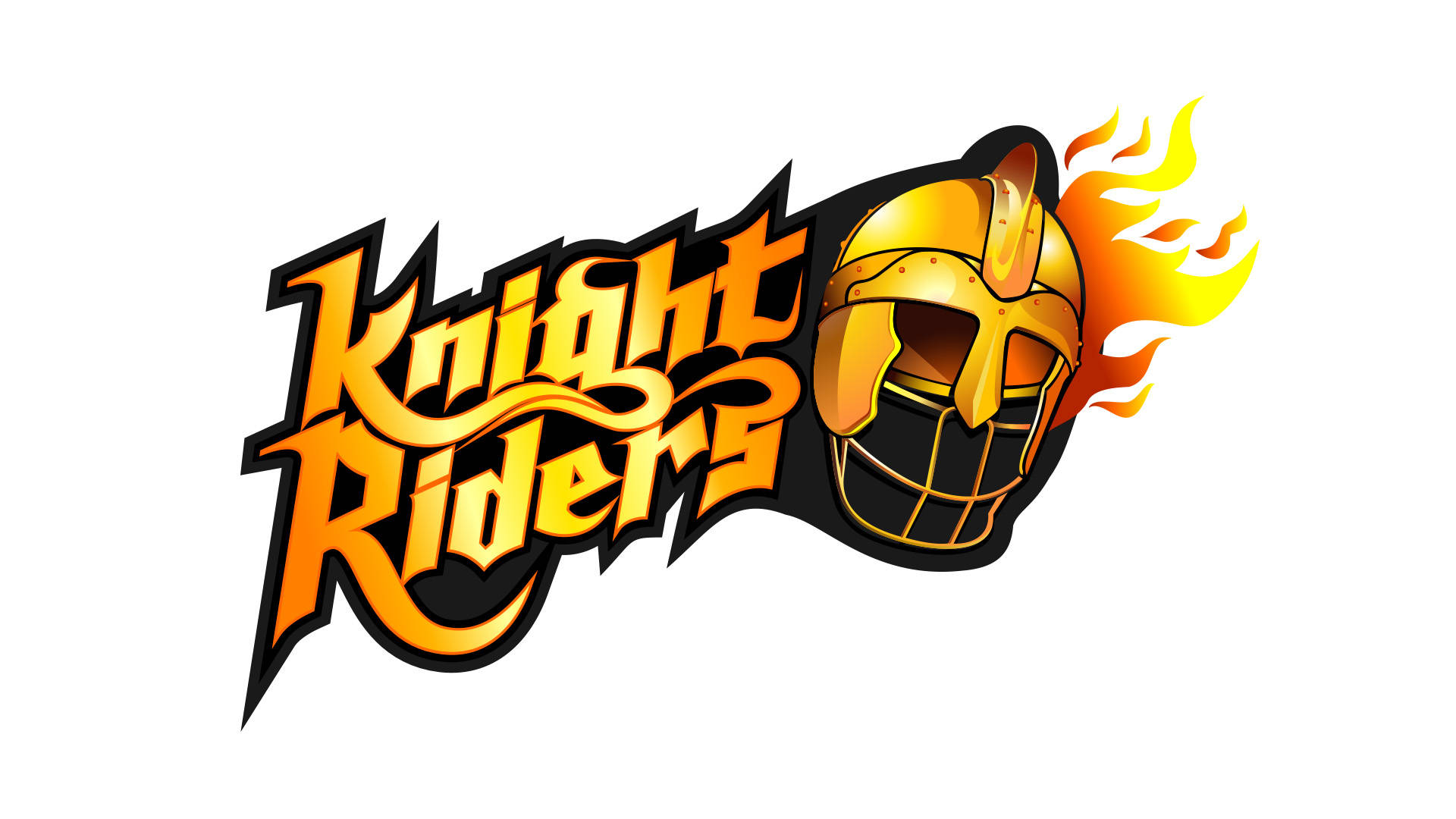 Kolkata Knight Riders, 2018 logo, golden knight helmet, Full HD Desktop Wallpaper