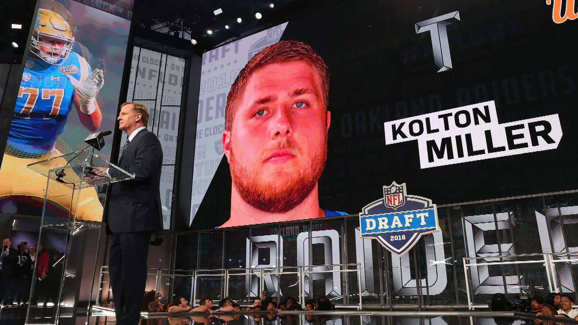 Kolton Miller, 2018 NFL Draft, NFL draft pick, Full HD Desktop Wallpaper