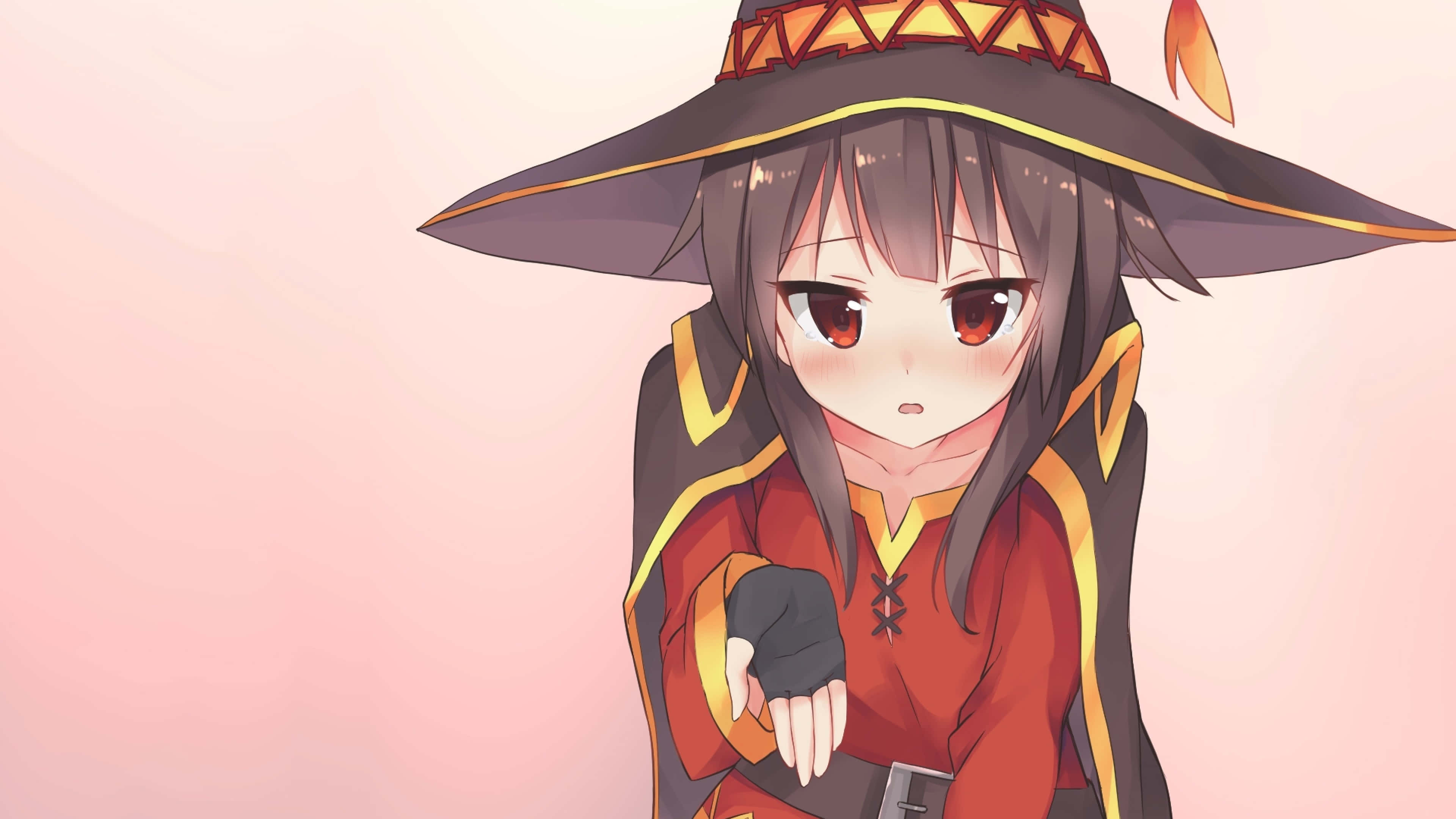 Konosuba, 4K, anime witch, 4K Desktop Wallpaper