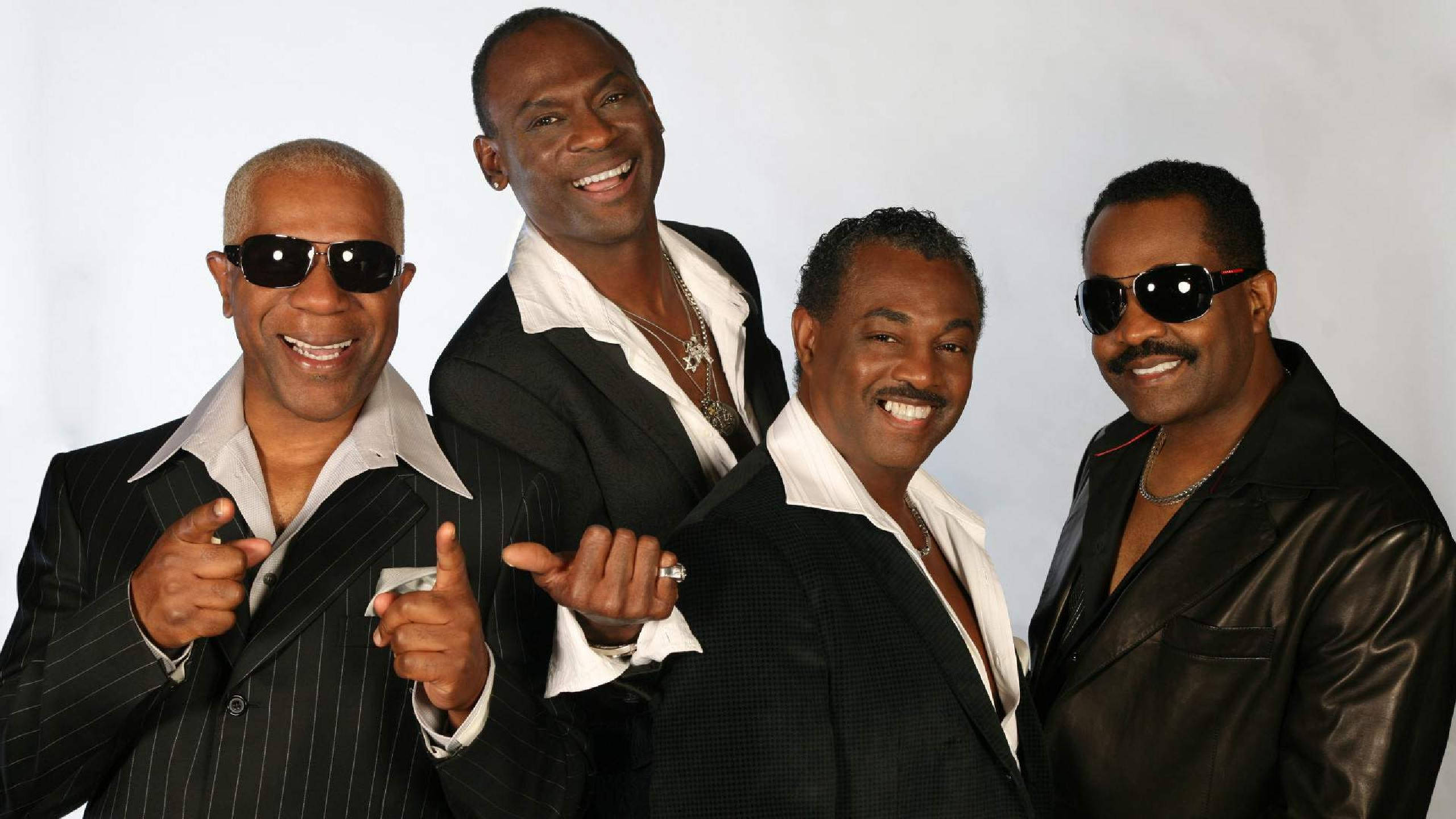 Kool And The Gang, 80s, suits, 2K Desktop Wallpaper