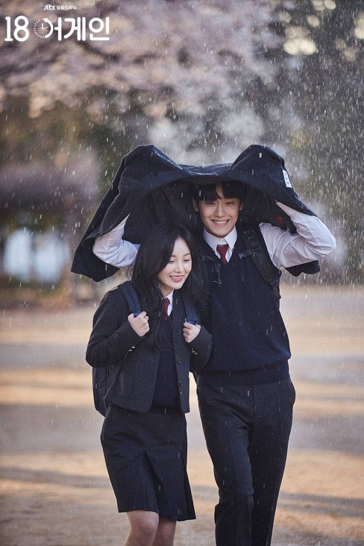Korean Drama, couple, jacket, SD Phone Wallpaper