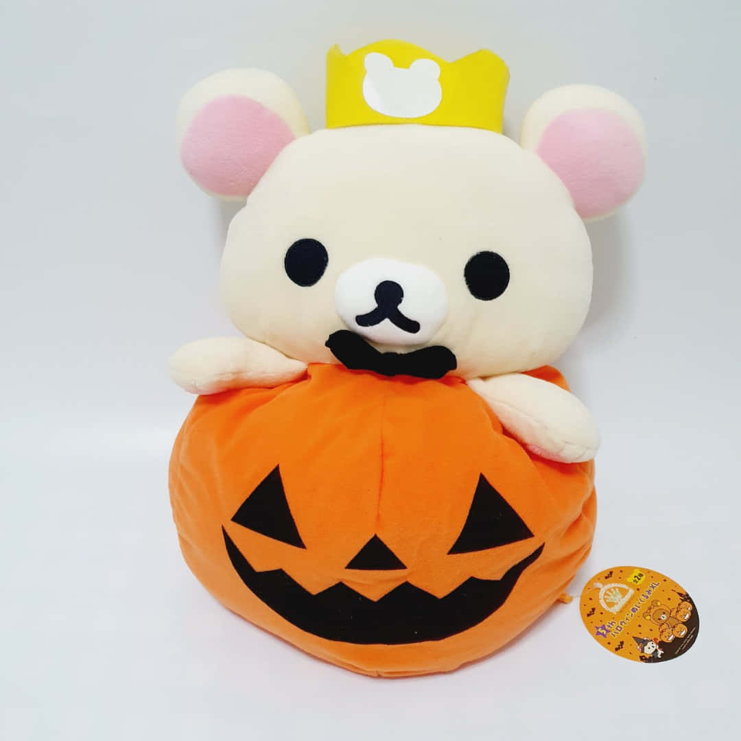 Korilakkuma, Halloween, pumpkin, SD Desktop Wallpaper