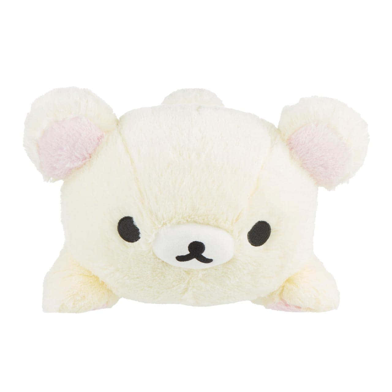 Korilakkuma, plush head cushion, cream-colored, HD Desktop Wallpaper