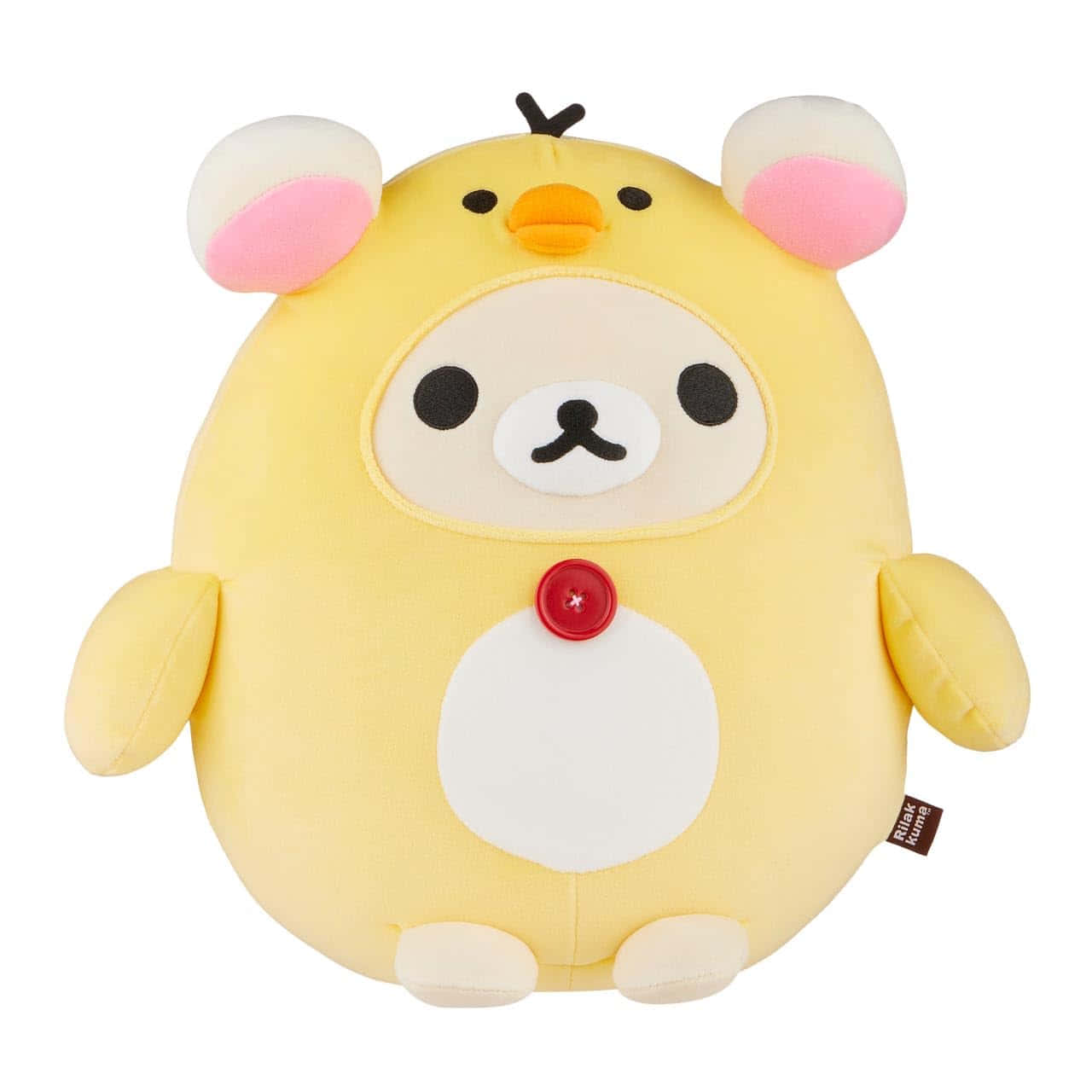 Korilakkuma, chick plush toy, yellow, HD Desktop Wallpaper