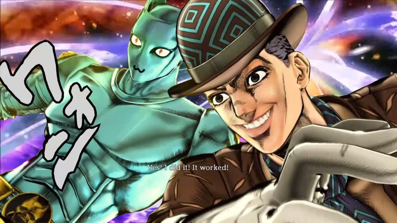 Kosaku Kawajiri, green muscular humanoid, glowing eyes, HD Desktop Wallpaper