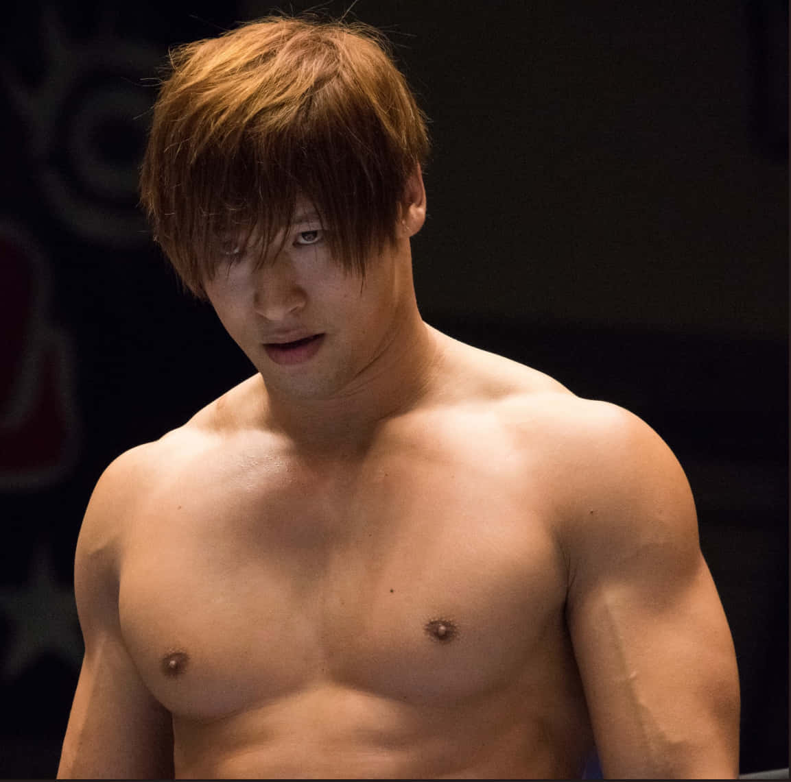 Kota Ibushi, shirtless, muscular, SD Desktop Wallpaper
