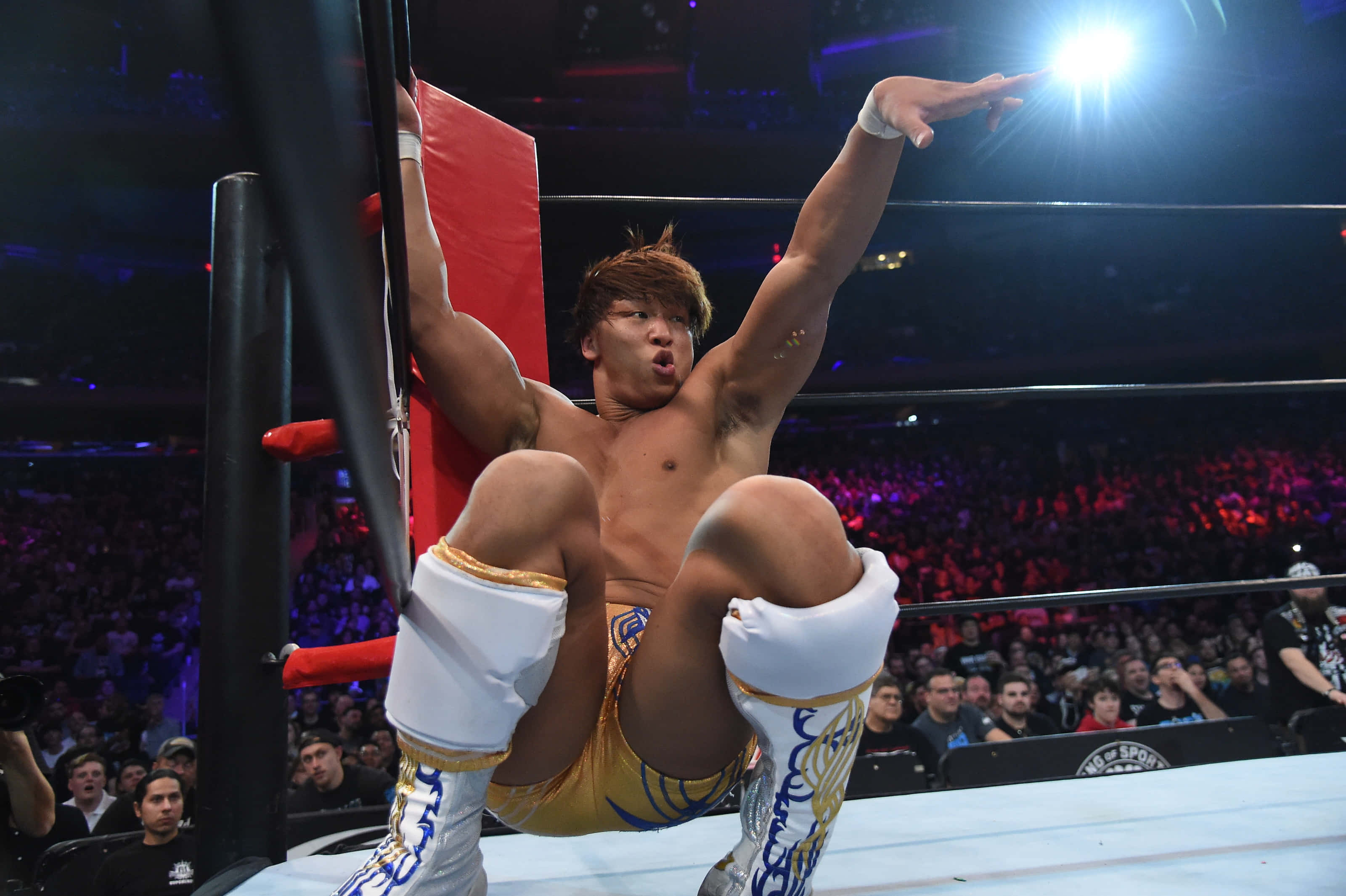 Kota Ibushi, ring, top rope, 2K Desktop Wallpaper
