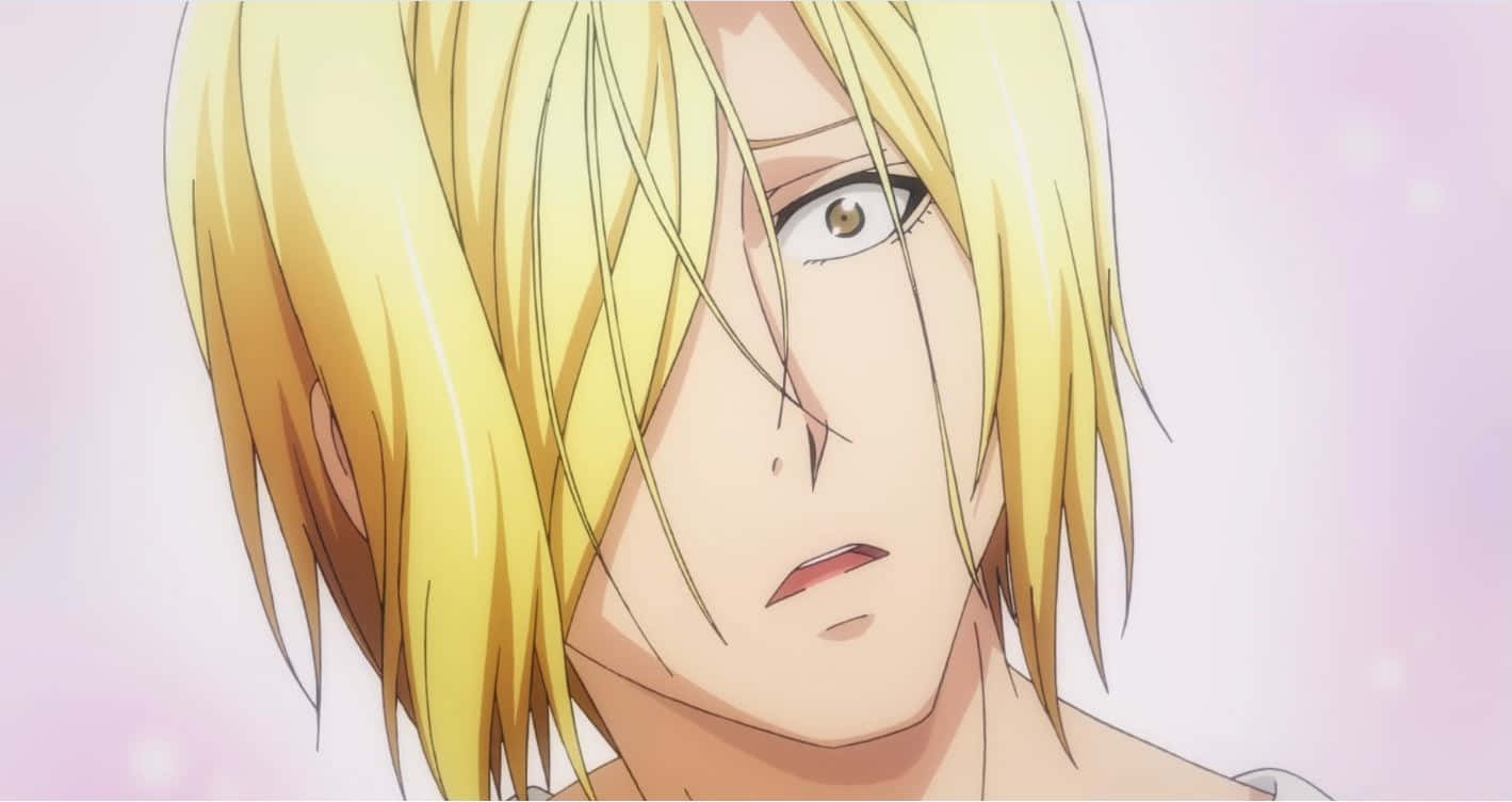 Kouhei Imamura, blonde anime male character, serious expression, HD Desktop Wallpaper