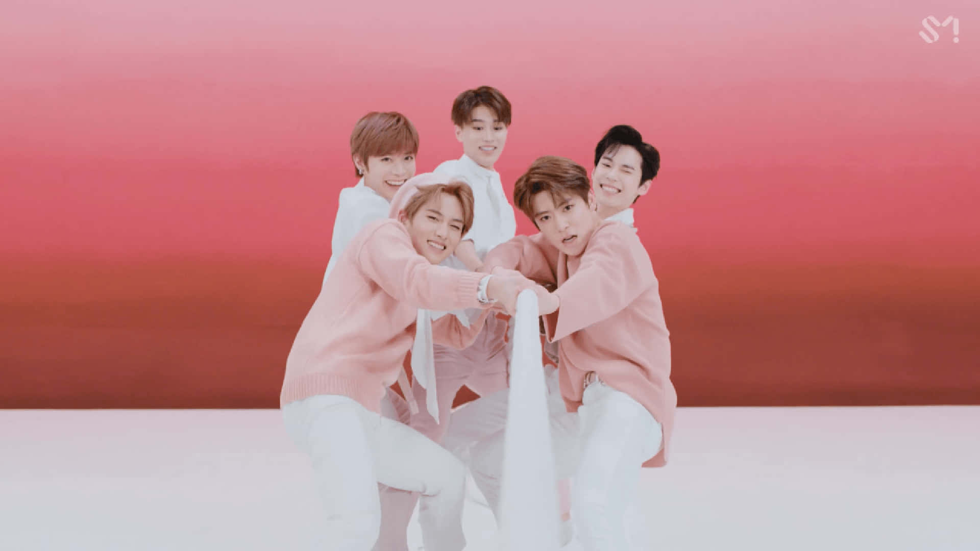 kpop laptop, mbt, pink sweaters, Full HD Desktop Wallpaper