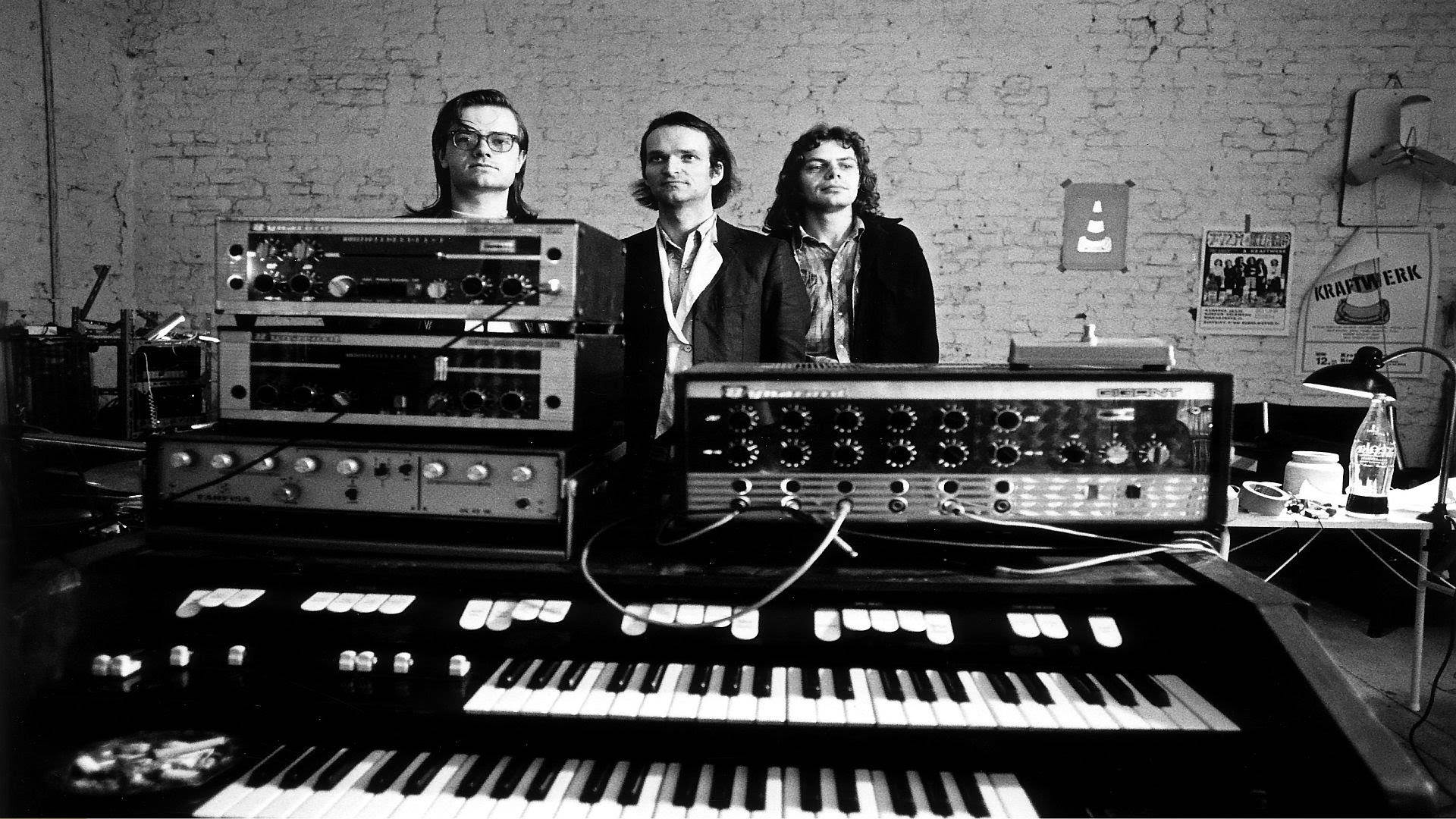 Kraftwerk, vintage synthesizers, keyboards, Full HD Desktop Wallpaper