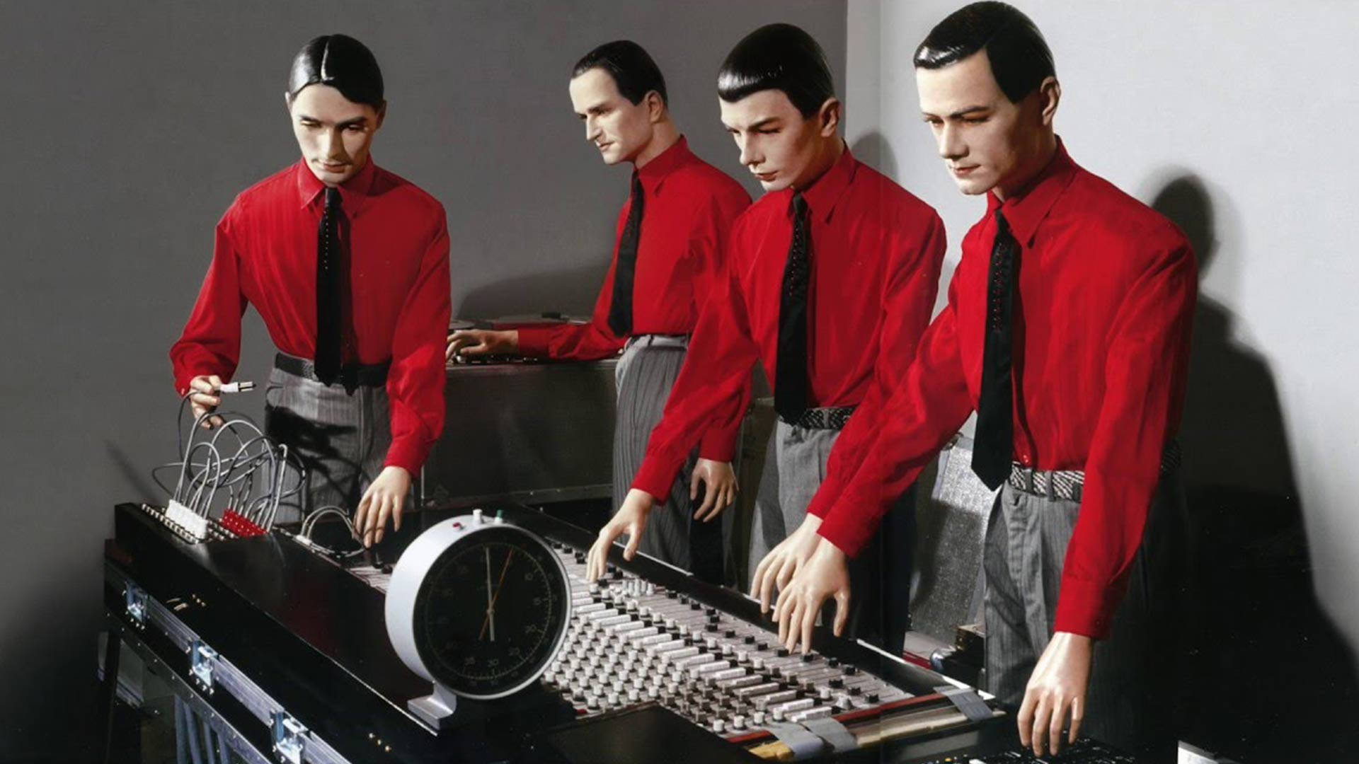 Kraftwerk, mannequins, studio, Full HD Desktop Wallpaper