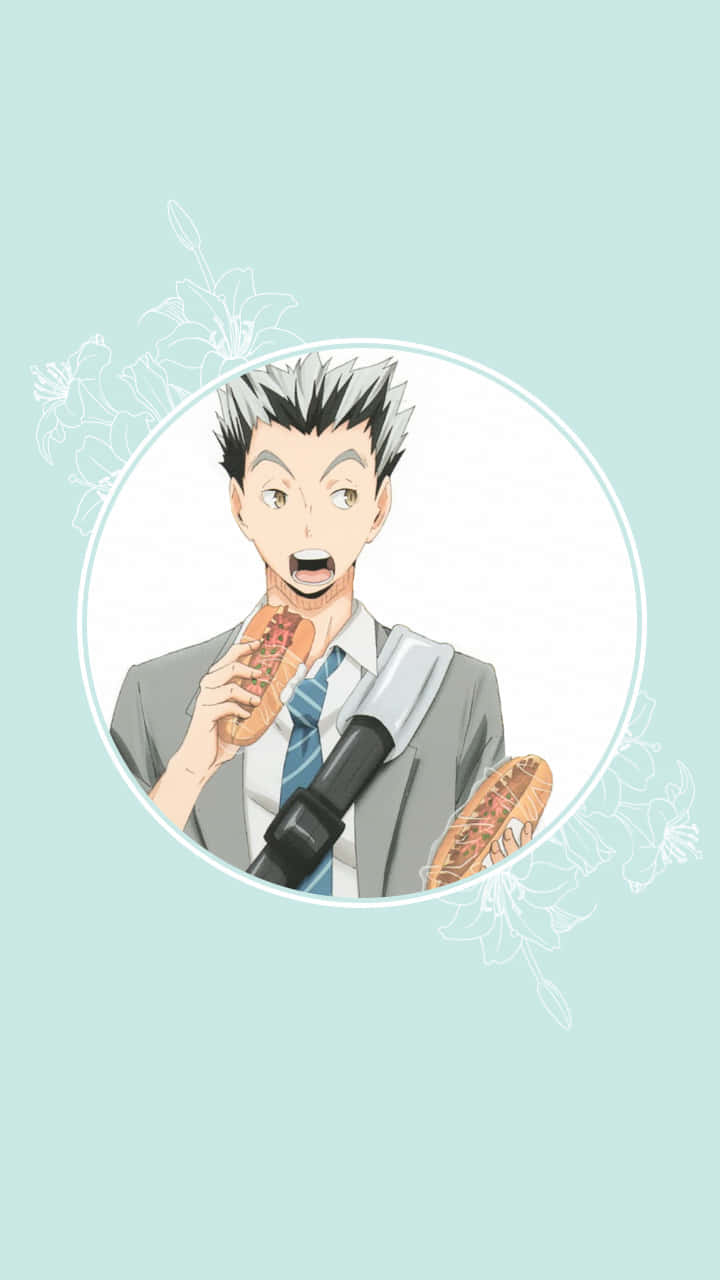 Ktar Bokuto, spiky hair, hot dog, HD Phone Wallpaper