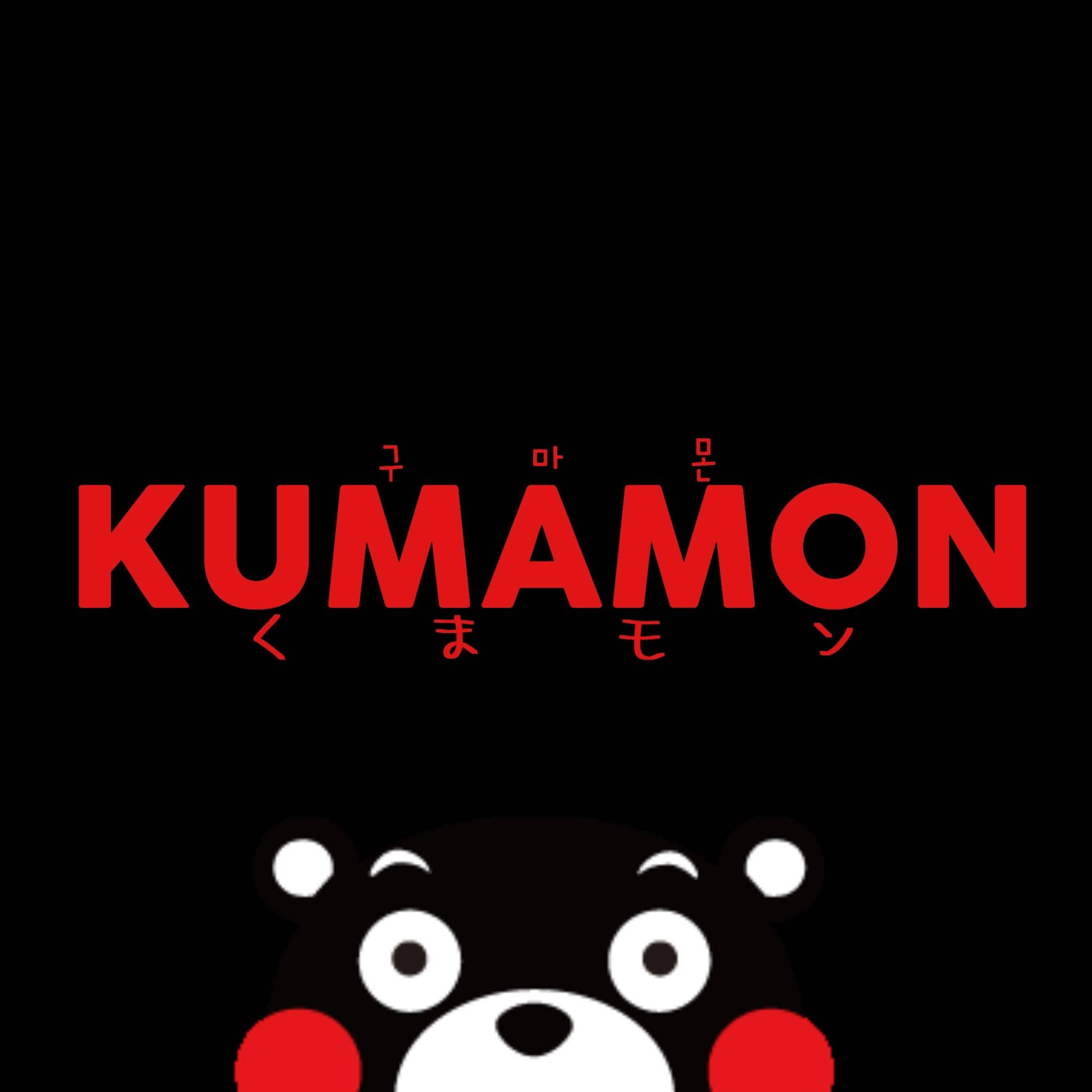 Kumamon, red, smiling face, Full HD Desktop Wallpaper