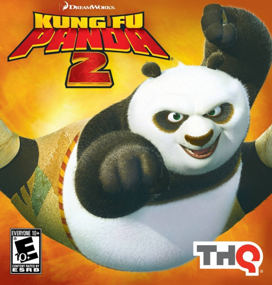 Kung Fu Panda 2, video game, cheerful animated panda, SD Phone Wallpaper