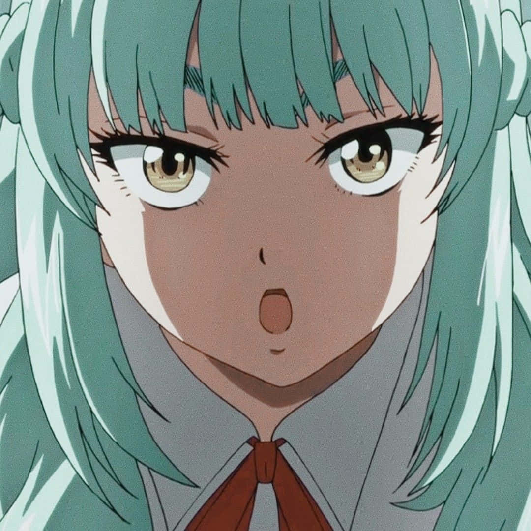Kuon Shinzaki, teal hair, brown eyes, SD Desktop Wallpaper