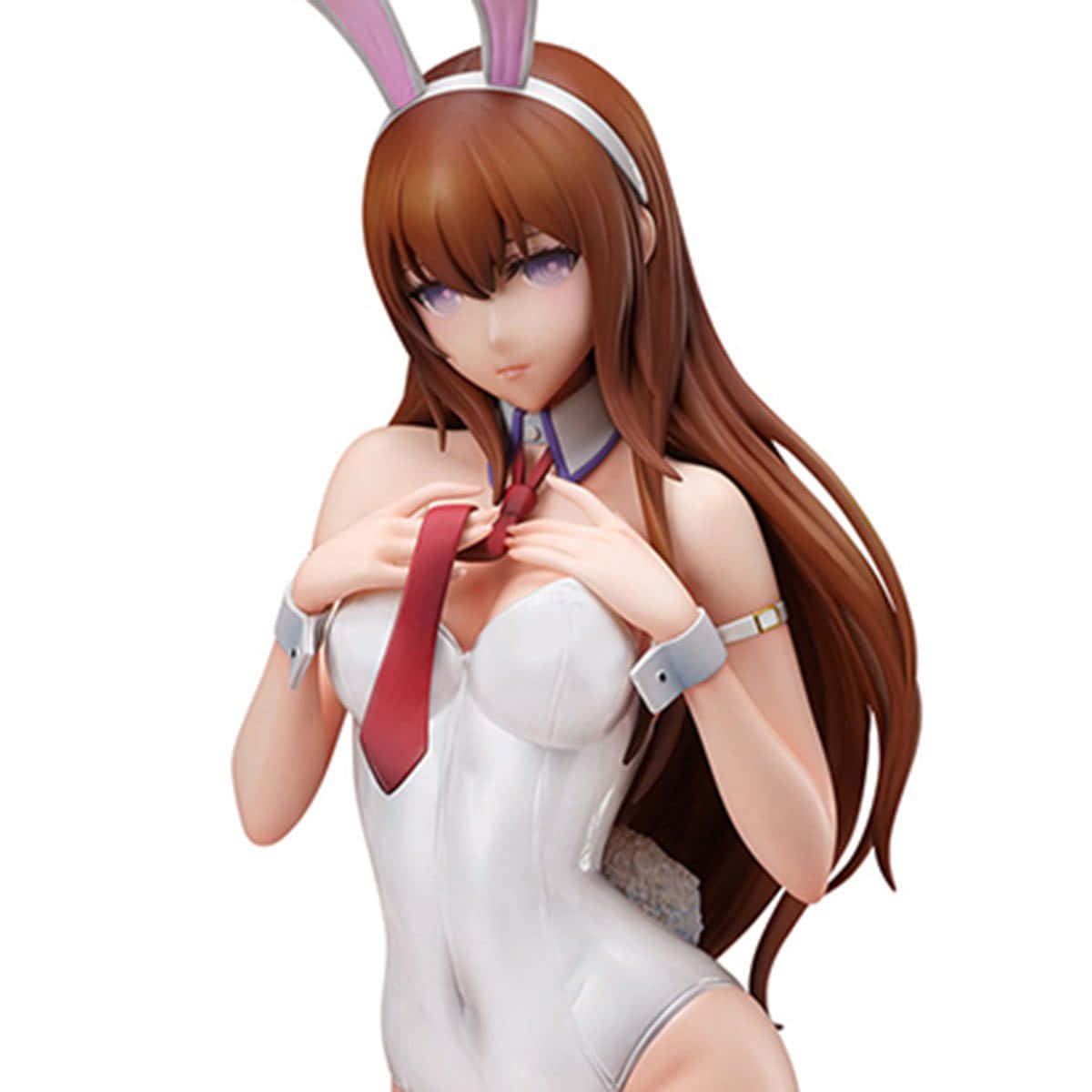 Kurisu Makise, brown hair, bunny ears, SD Desktop Wallpaper