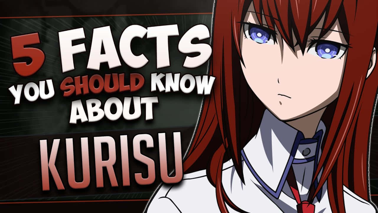 Kurisu Makise, red hair, blue eyes, HD Desktop Wallpaper