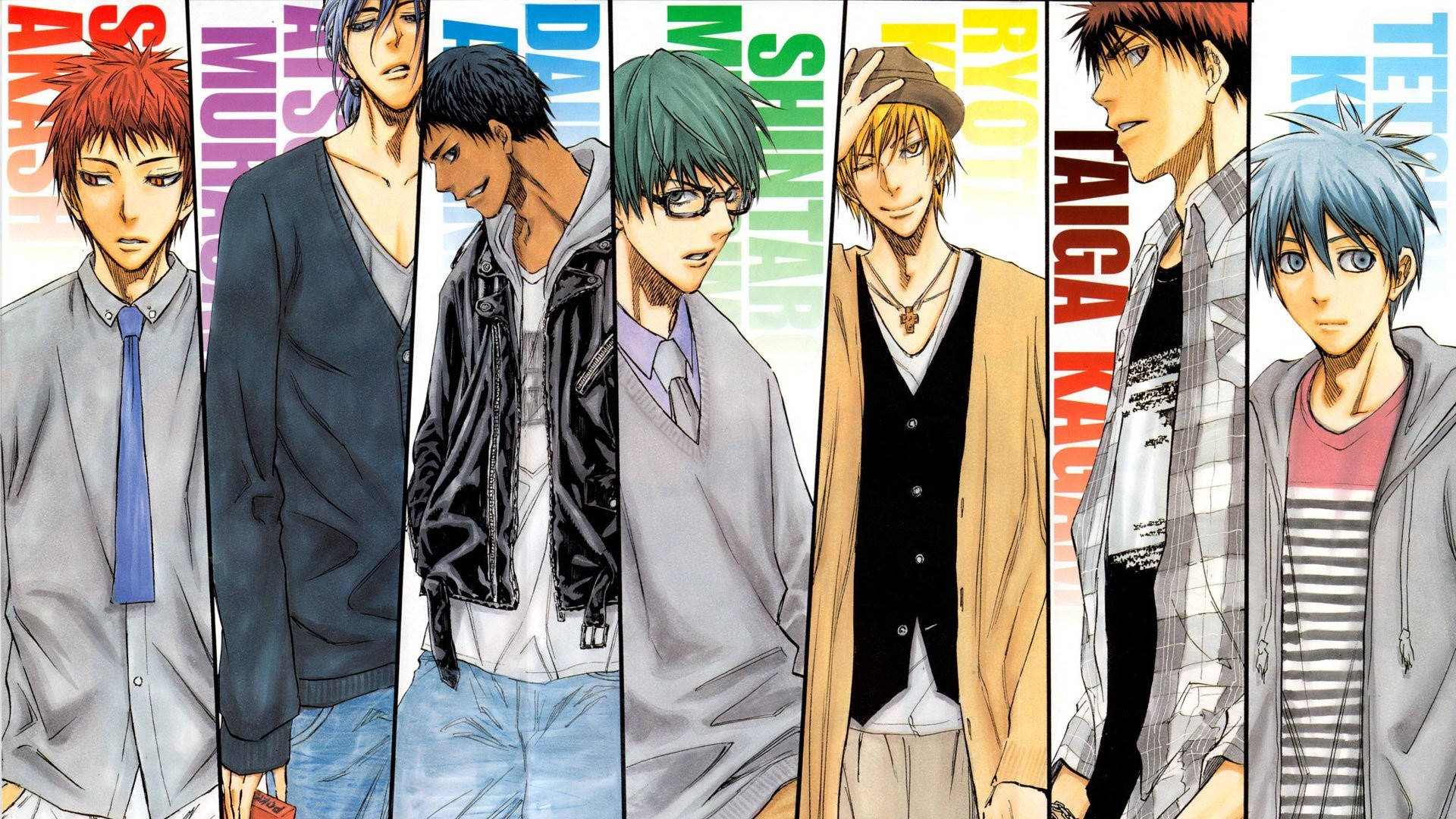 Kuroko No Basket, manga, anime boys, Full HD Desktop Wallpaper