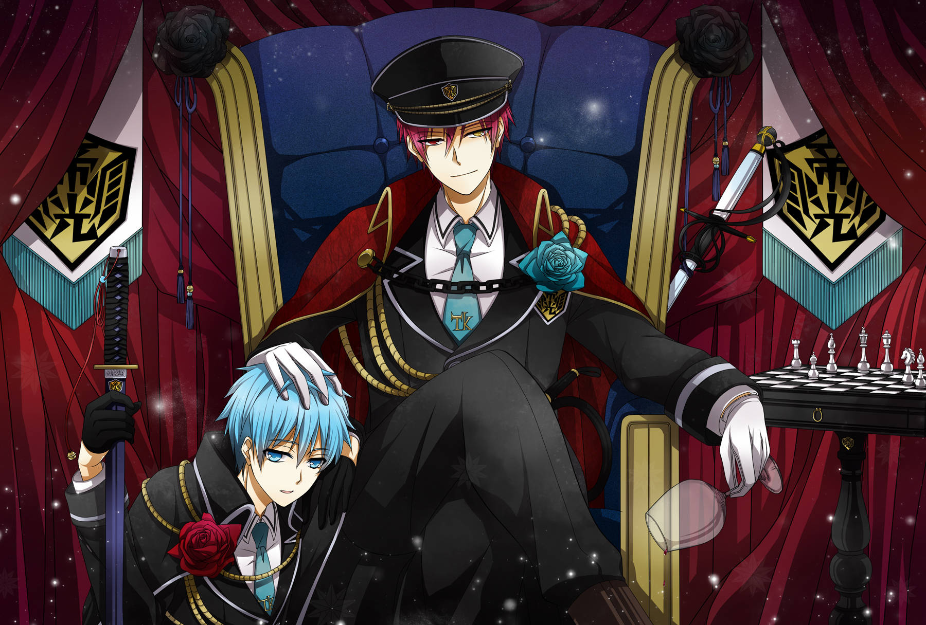 Kuroko, military, formal uniforms, HD Desktop Wallpaper