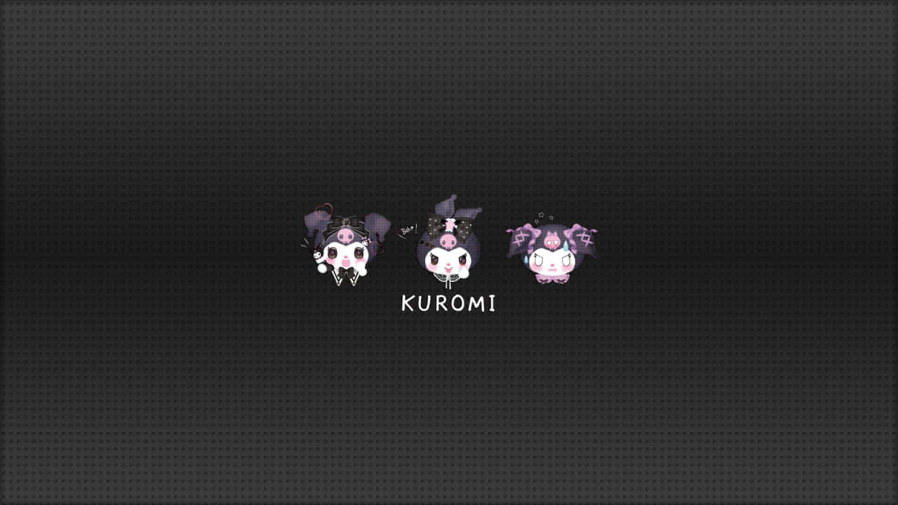 Kuromi, purple hair, skull motifs, HD Desktop Wallpaper