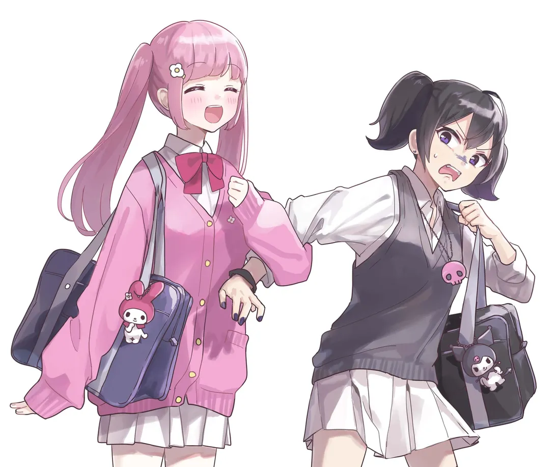 Kuromi Anime Girl