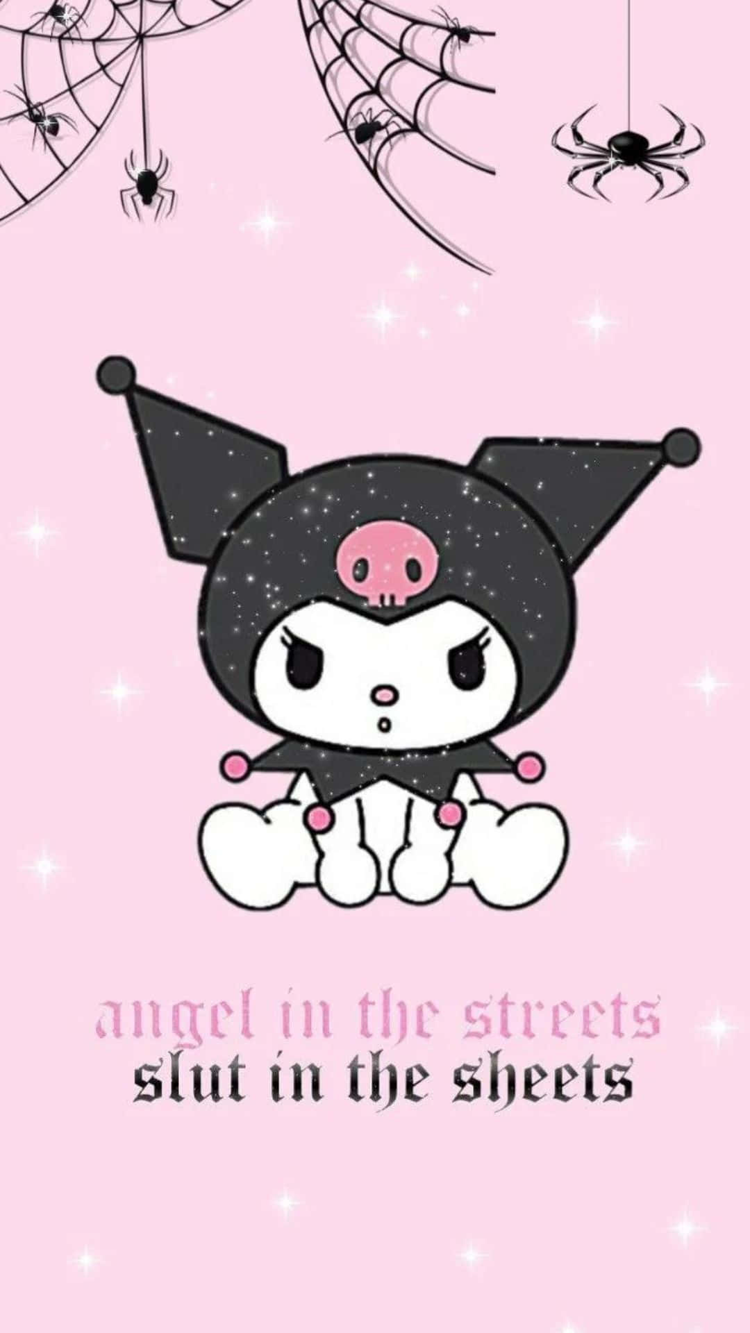 Kuromi, Halloween, black-capped, Full HD Phone Wallpaper