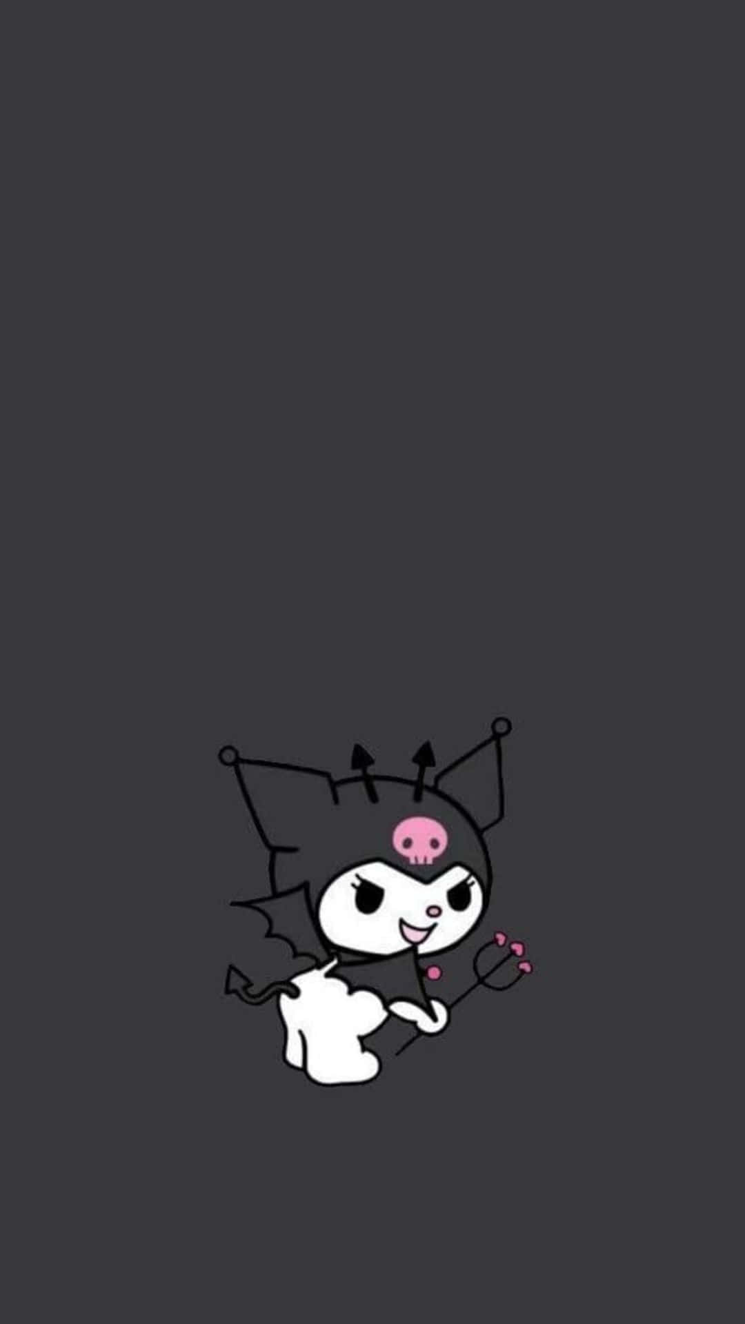 Kuromi, Halloween, bat wings, Full HD Phone Wallpaper