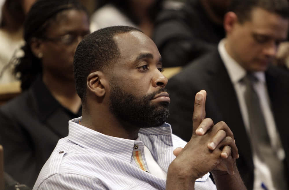 Kwame Kilpatrick, courtroom, beard, SD Desktop Wallpaper