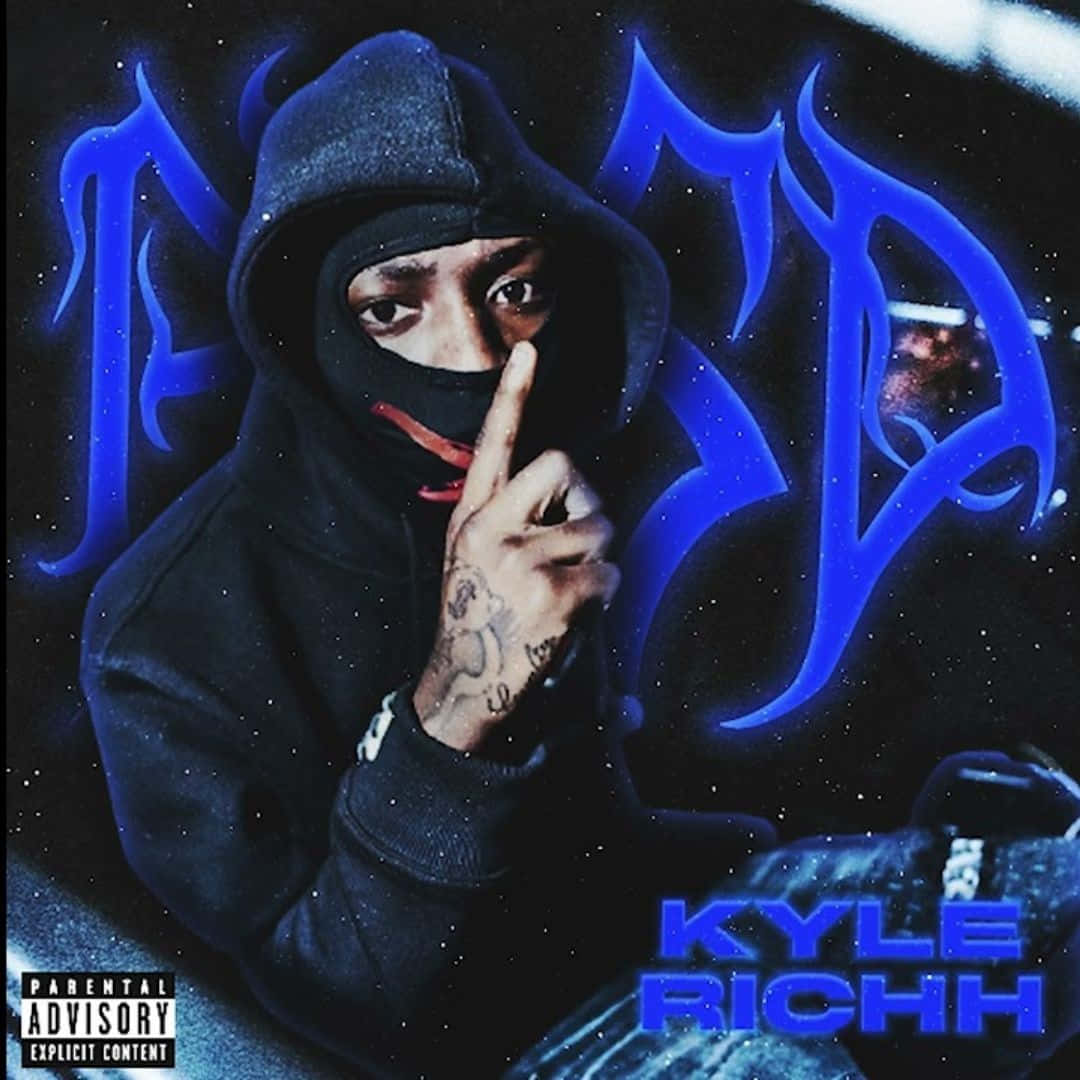 Kyle Richh, dark hoodie, face mask, SD Desktop Wallpaper