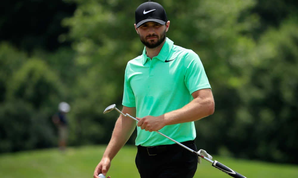 Kyle Stanley, golf club, golf ball, SD Desktop Wallpaper
