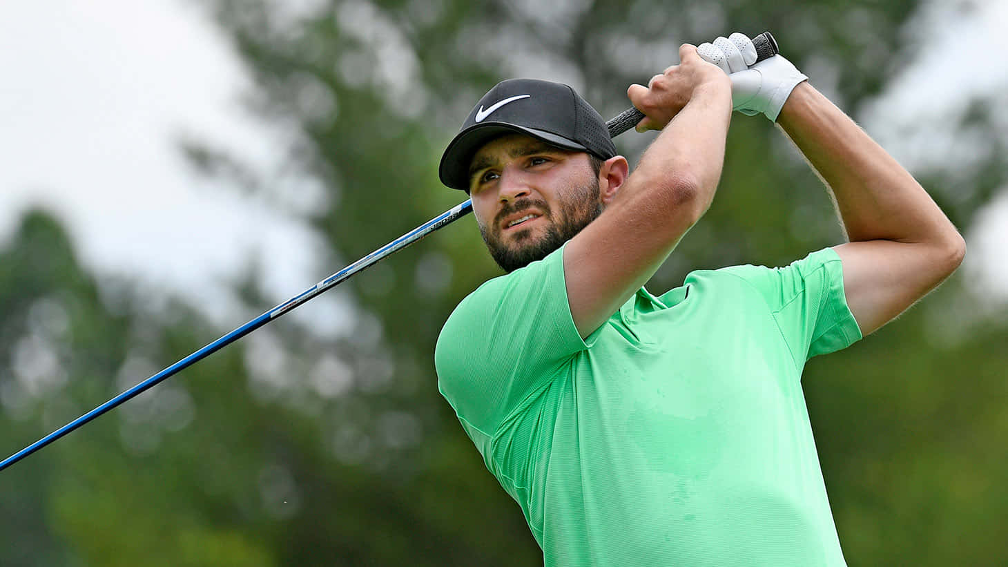 Kyle Stanley, light green shirt, golfer, HD Desktop Wallpaper