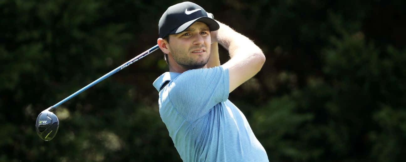 Kyle Stanley, light blue polo, driver, HD Desktop Wallpaper