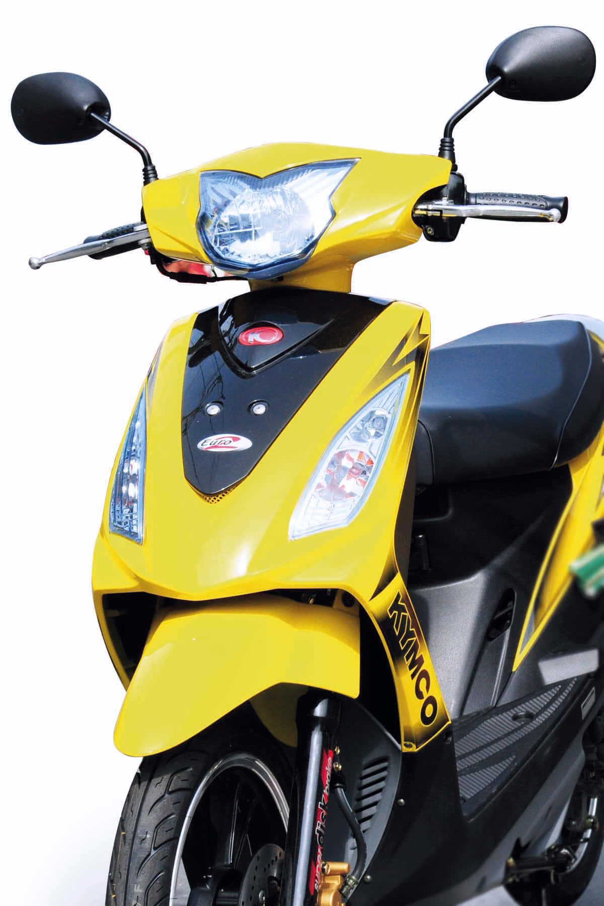 Kymco, yellow, black, HD Phone Wallpaper
