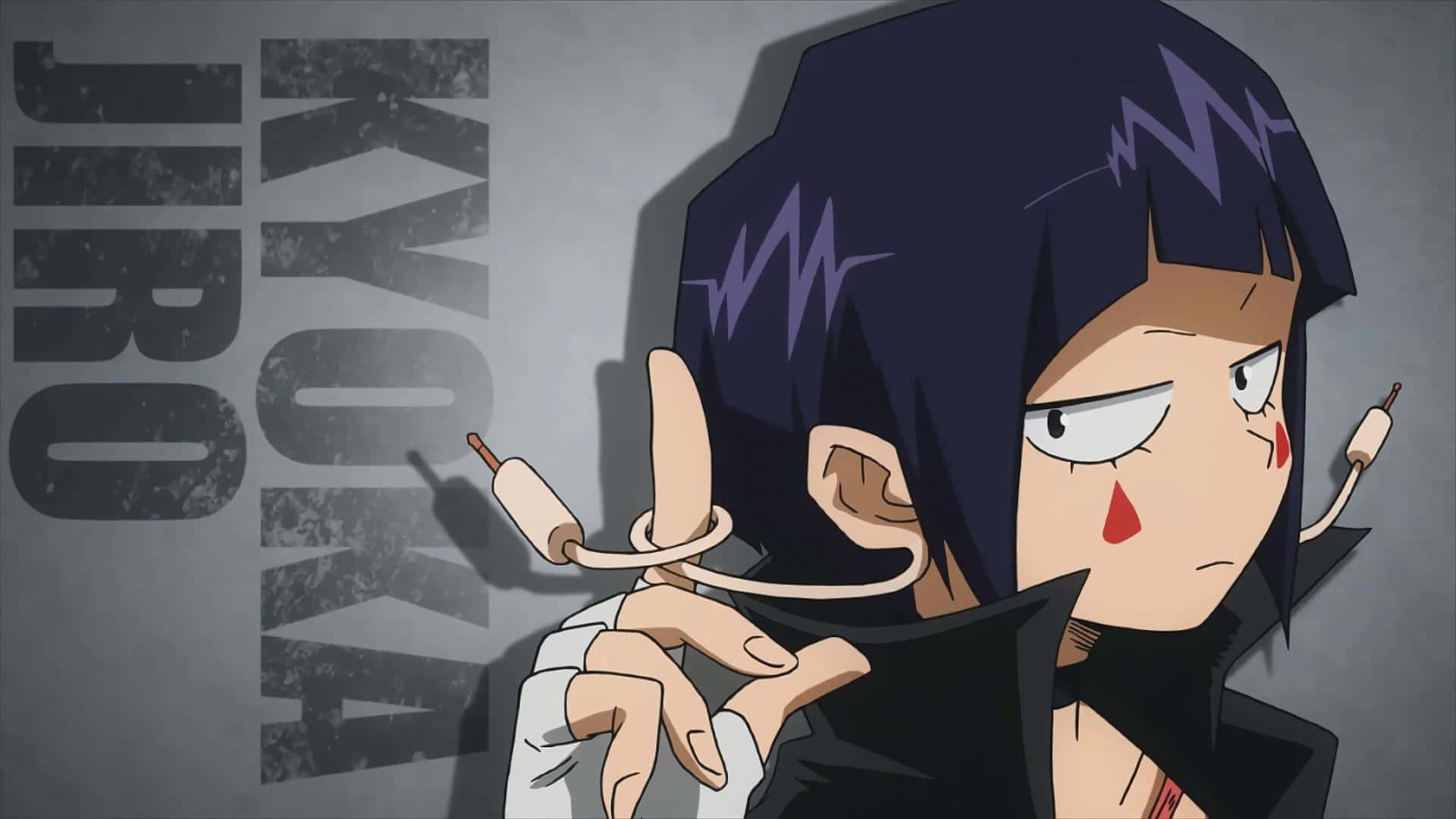 Kyoka Jiro, dark hair, angry eyes, Full HD Desktop Wallpaper