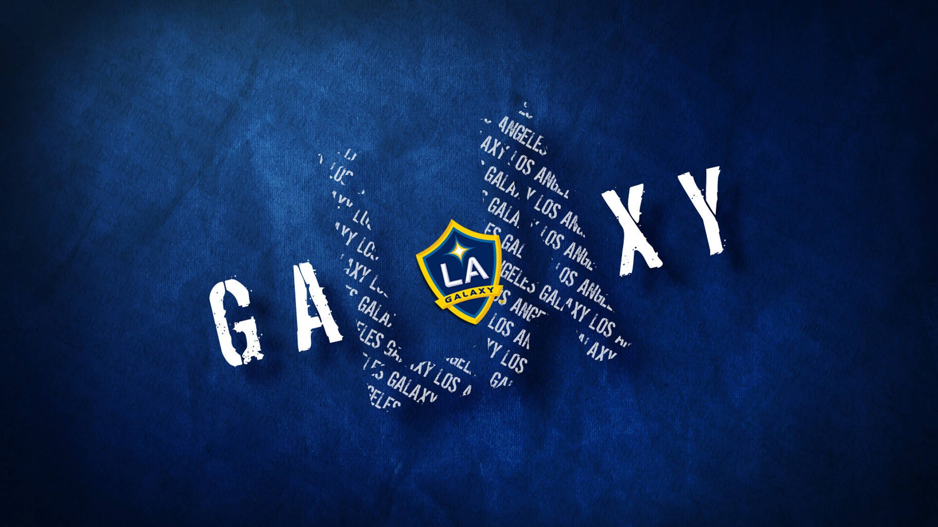 LA Galaxy, white, dark blue, Full HD Desktop Wallpaper