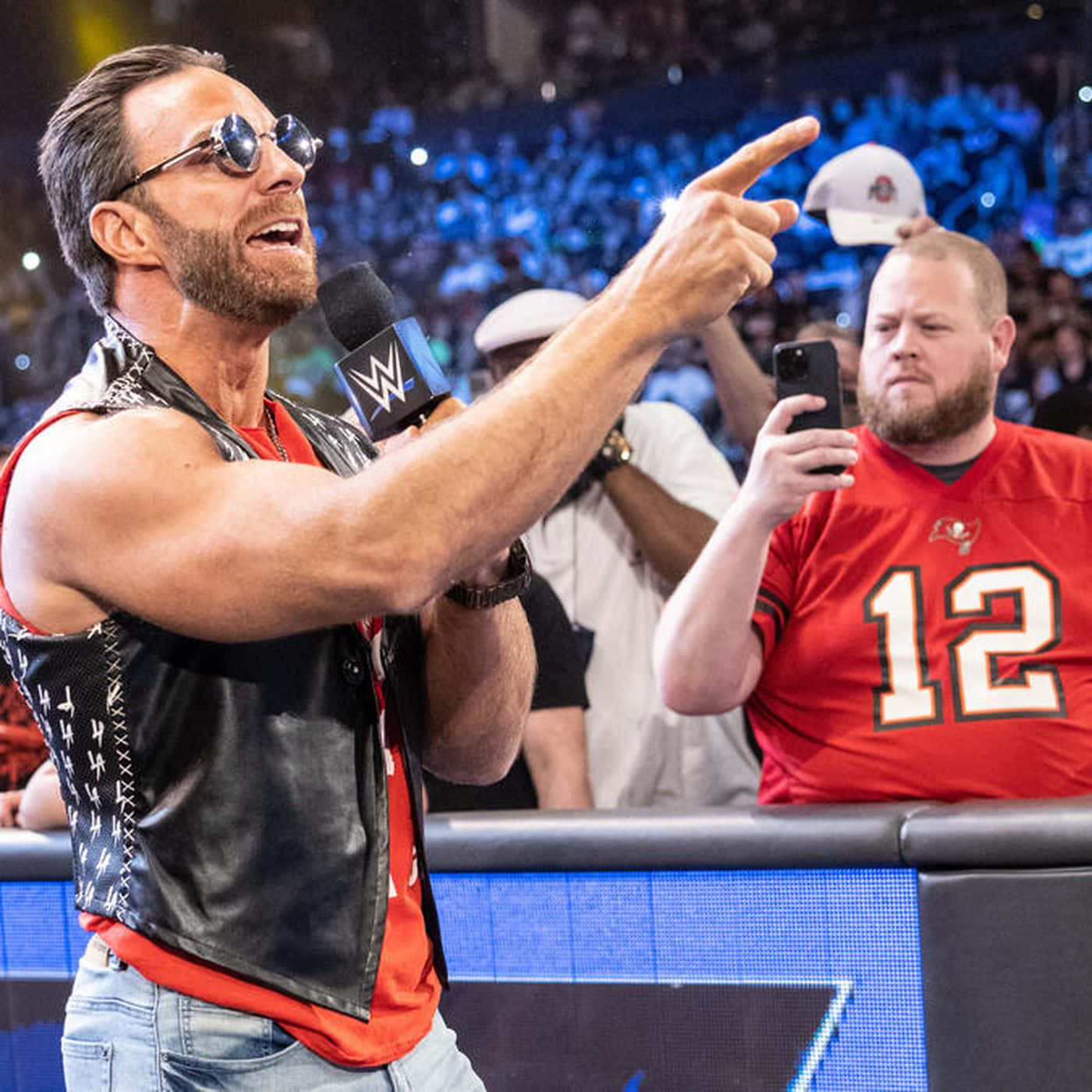 La Knight, WWE wrestler, sunglasses, HD Desktop Wallpaper