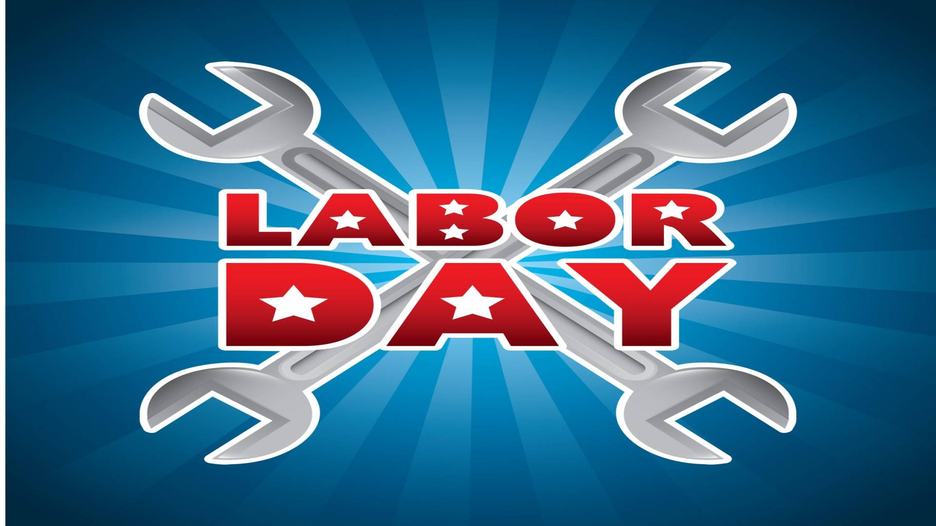 Labor Day, red, white, Full HD Desktop Wallpaper