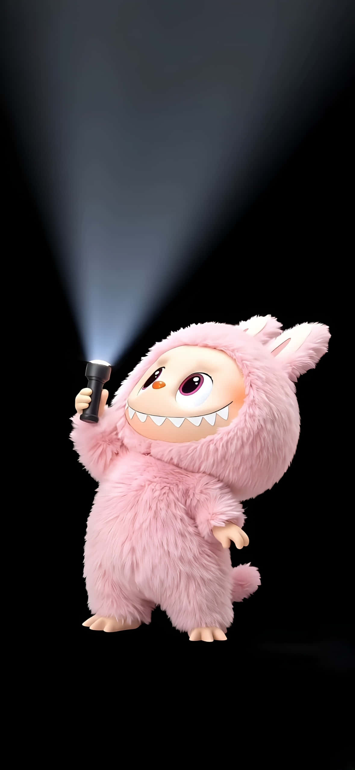 Labubu, iPhone, flashlight mode, Full HD Phone Wallpaper