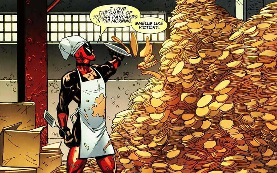 Deadpool, Lady Deadpool, stained apron, SD Desktop Wallpaper