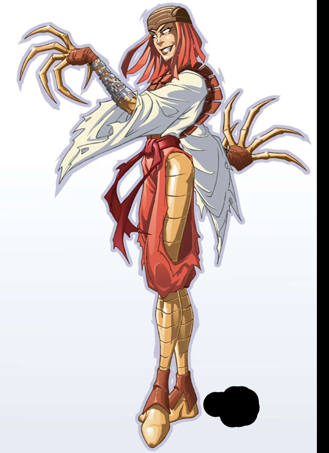 Lady Deathstrike, red hair, golden spider-like claws, HD Phone Wallpaper