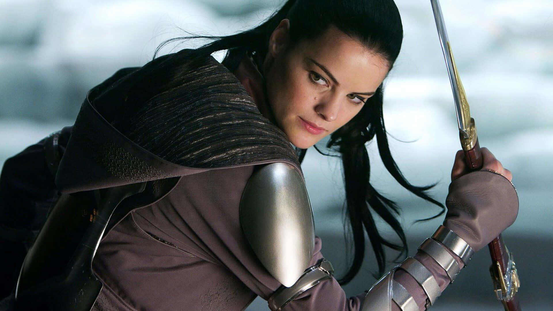 Lady Sif, 1920 x 1080, dark armor, Full HD Desktop Wallpaper