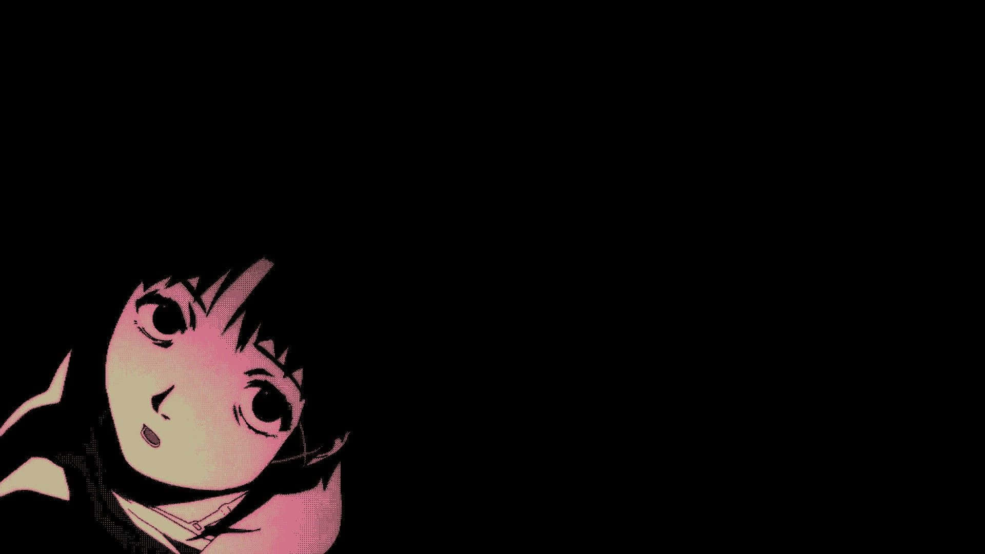 Lain Iwakura, anime, wide eyes, Full HD Desktop Wallpaper