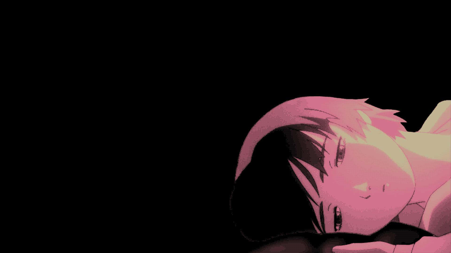 Lain Iwakura, pink-haired, anime girl, Full HD Desktop Wallpaper
