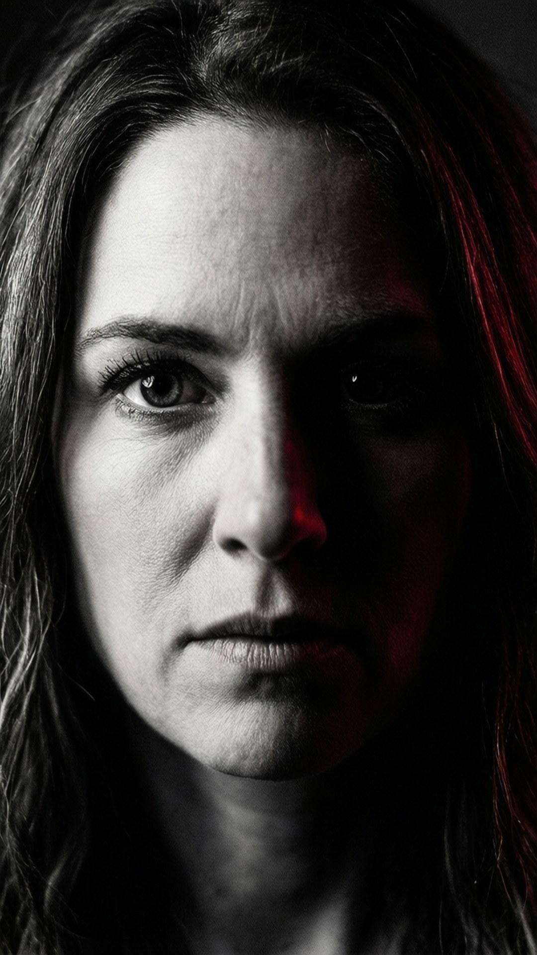 Lainey Wilson, monochrome, moody, Full HD Phone Wallpaper