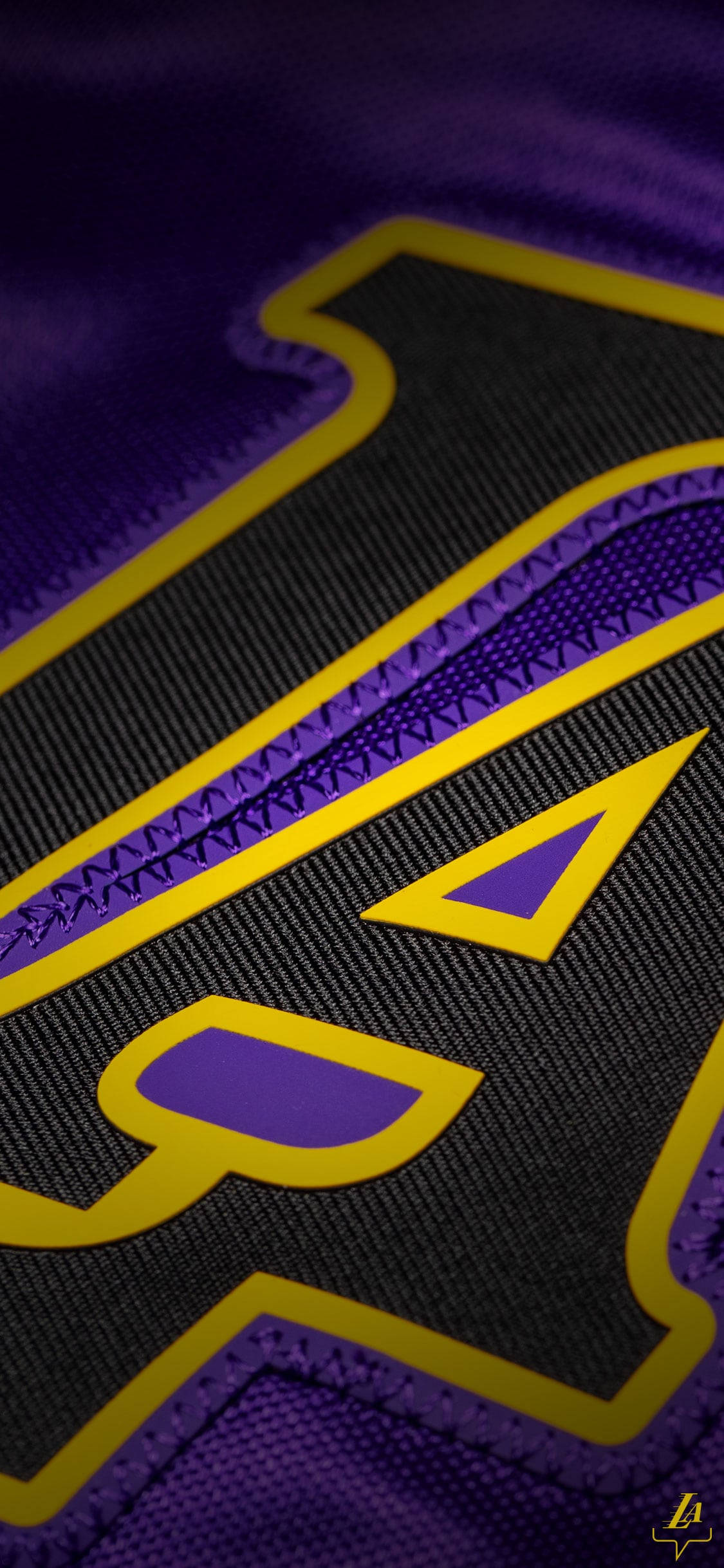LA Lakers, purple, gold, Full HD Phone Wallpaper