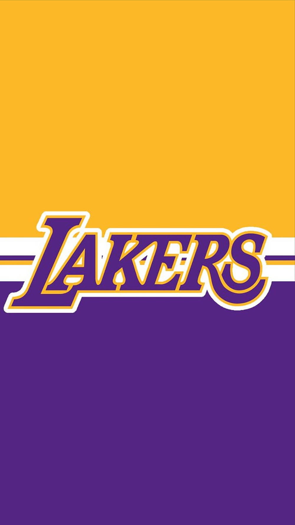 Lakers Logo, purple, gold, HD Phone Wallpaper