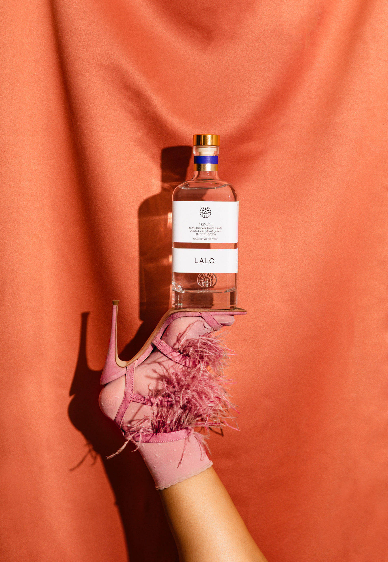 Lalo Tequila, pink stiletto, feathered heels, Full HD Phone Wallpaper