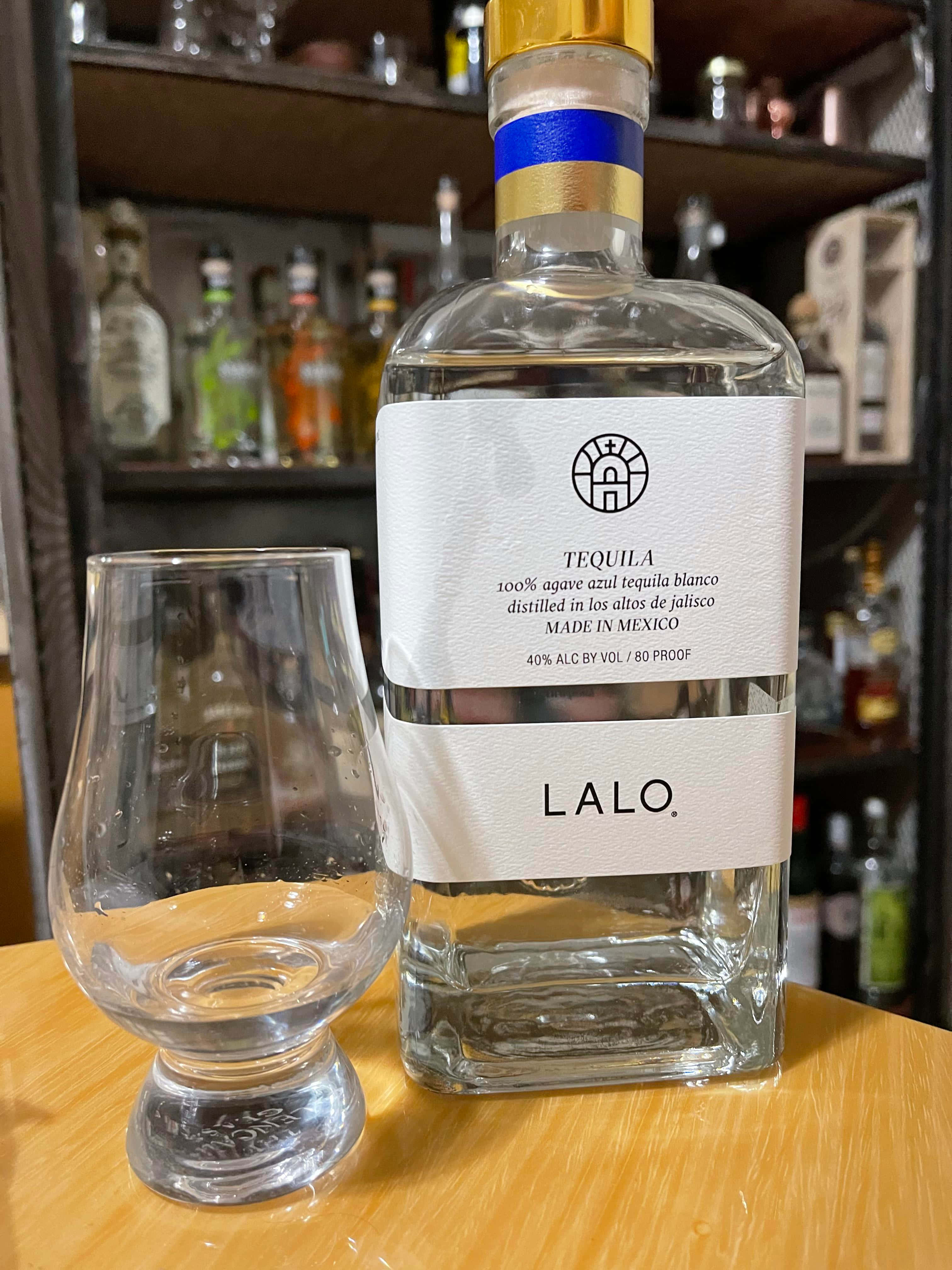 Lalo Tequila, gold cap, blue band, 4K Phone Wallpaper