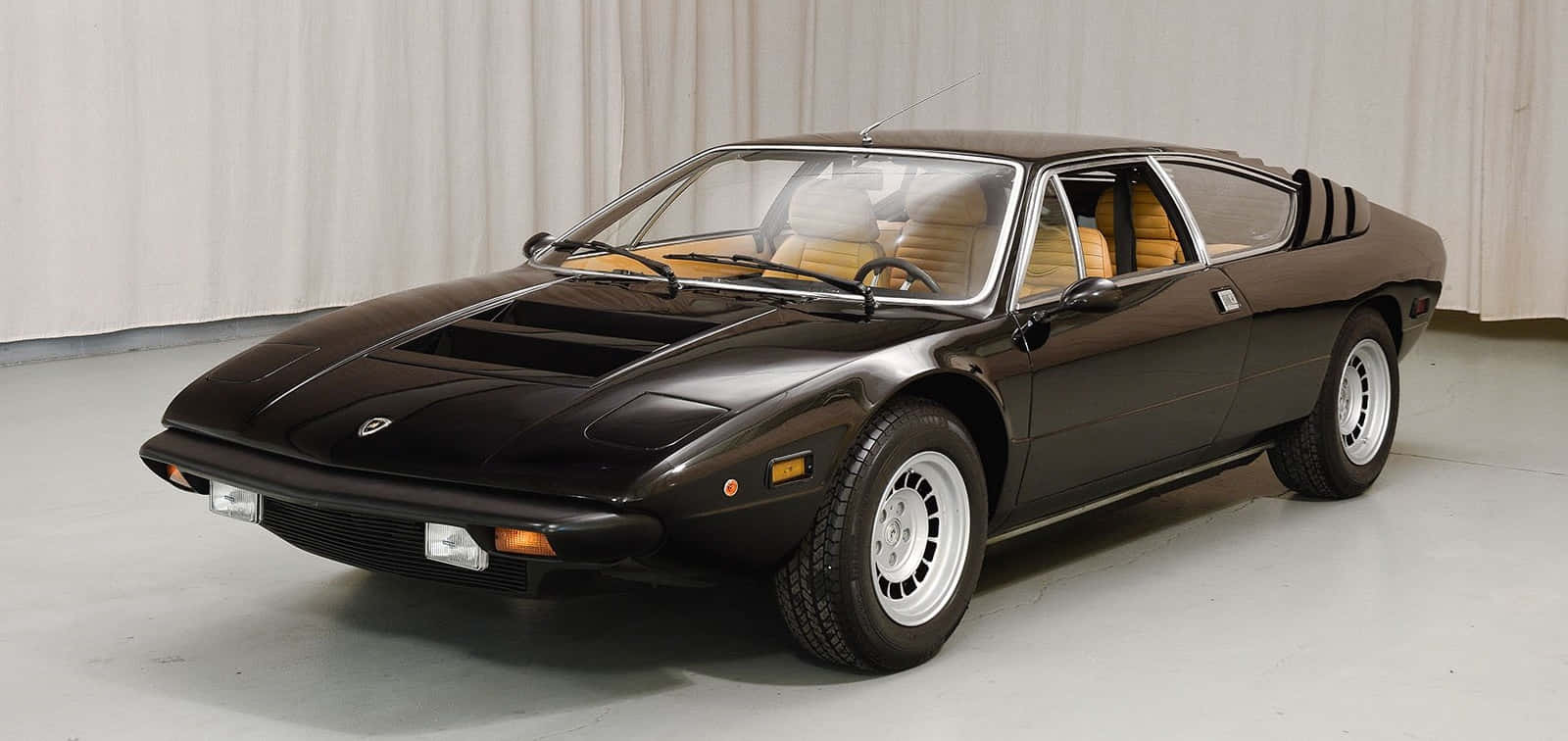 Lamborghini Urraco, 1600, black, HD Desktop Wallpaper
